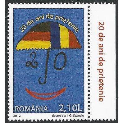 Mi 6653: 20th Anniversary of the Treaty of Friendship with Germany.