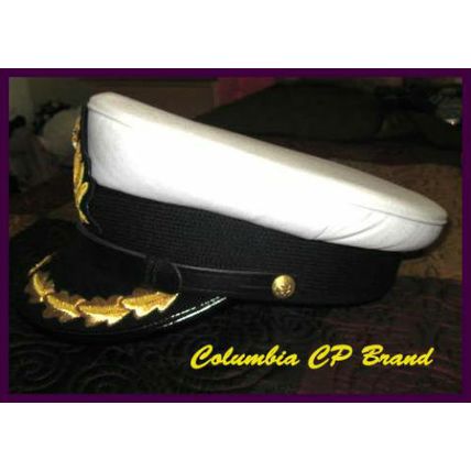 ROYAL QUEEN MARY 2 SHIP CUNARD CAPTAIN WHITE NEW HAT ALL SIZES - CP MADE