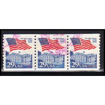 Used 2609 29c U.S. Flag Over White House Very Fine PNC 13/3 PA3251
