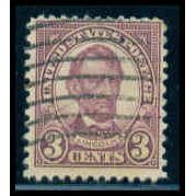 Used 635 3c Abraham Lincoln Barely Clears M09933