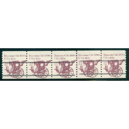 1904av 10.9c Hansom Cab Just Clears MNH Dry Gum PNC 4/5 Line Gap Split # A02444