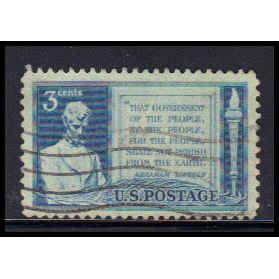 Used 978 3c Gettysburg Address Fine KA7752