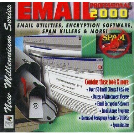 EMAIL Professional 2000 (PC-CD-ROM, 1999) Win 9x/NT - NEW CD in SLEEVE