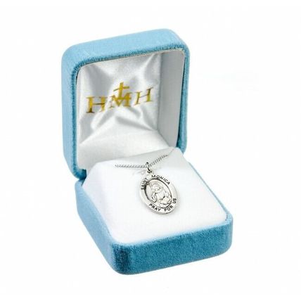 St. Monica Sterling Silver Necklace