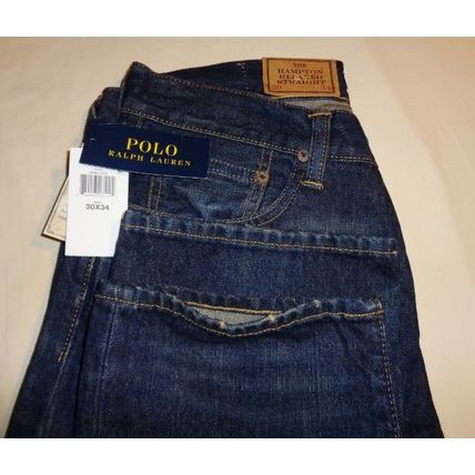 Polo Ralph Lauren Hampton Relaxed Straight Jeans 30x34 New NWT
