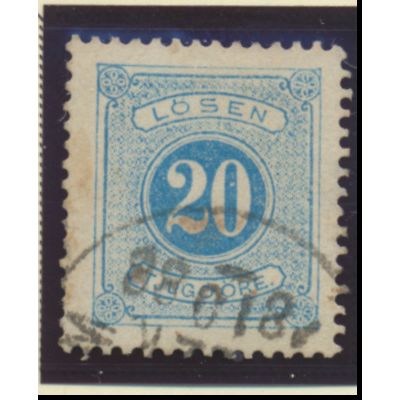 Sweden Stamp Scott #J17, Used