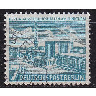 GERMANY BERLIN [1954] MiNr 0121 ( O/used ) Architektur