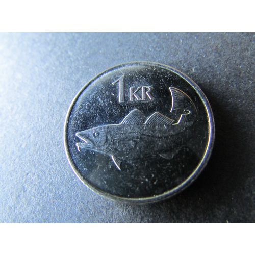 2006 ICELAND ONE KRONA FREE POST. AN