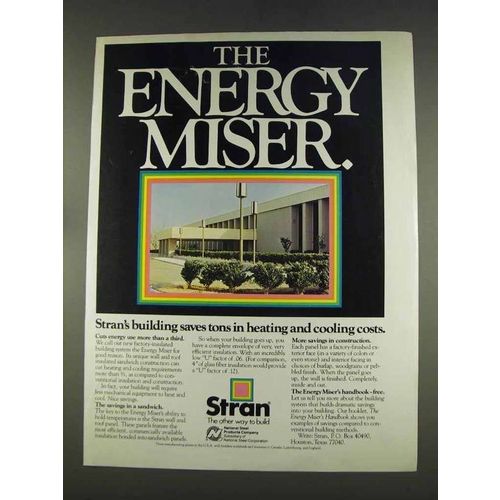 1977 Stran Buildings Ad - The Energy Miser