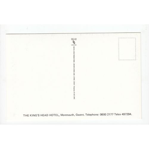 The King's Head Hotel Monmouth Postcard 177