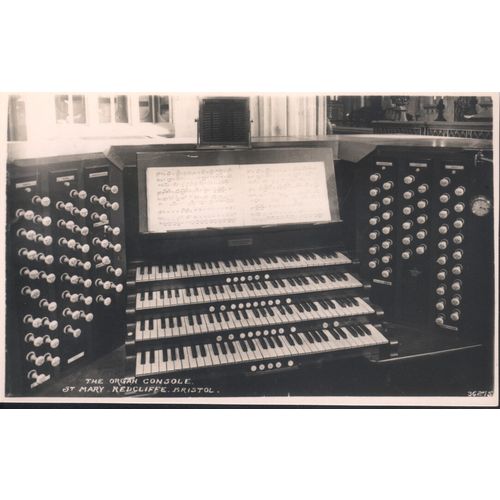 St Mary's, Redcliffe, Church Organ Console, Bristol, Somerset (unused)