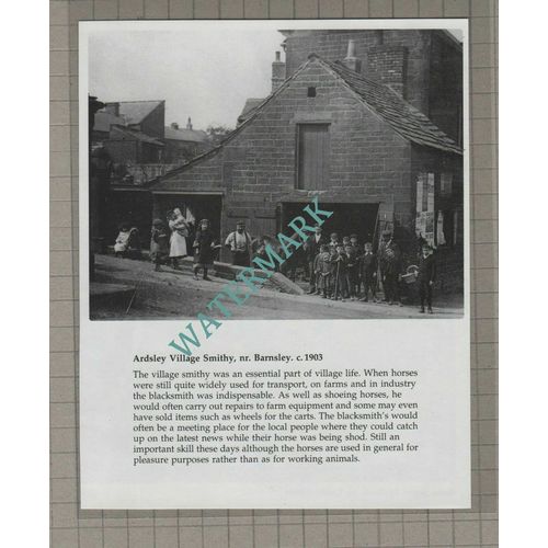 C3427) Ardsley Village Smithy Near Barnsley - Cutting