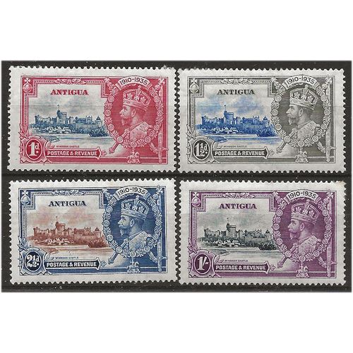 Antigua 1935 Silver Jubilee Set SG91-94 Mounted Mint ....