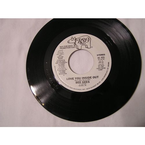 Bee Gees Promo 45-LOVE YOU INSIDE OUT STEREO/MONO