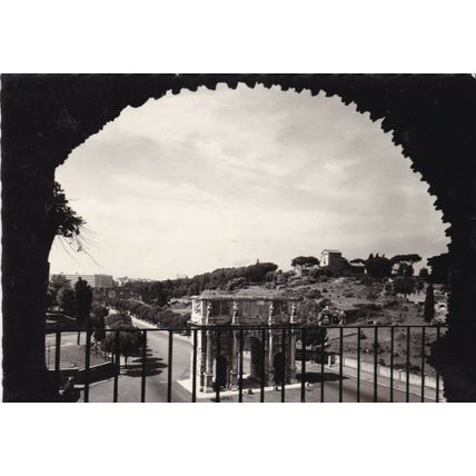 Roma Arco Constantino Italy Real Photo Postcard posted VGC