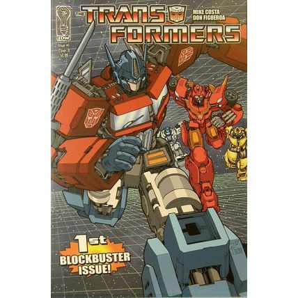 Transformers (IDW Ongoing) # 001 NM (CvrA) MODERN AGE COMICS