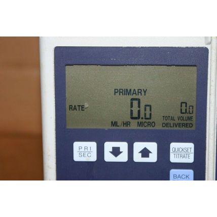 ABBOTT / HOSPIRA MICRO MACRO PLUM XL3 INFUSION PUMP