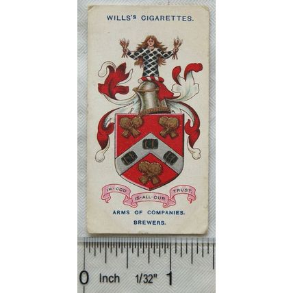 1913 Wills Arms of Companies No. 30 Brewers' Company
