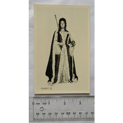vintage Postcard Effigy of Mary II - Westminster Abbey