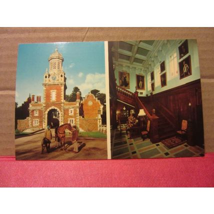 CLOCK TOWER, SOMERLEYTON HALL, SUFFOLK. unused postcard by Jarrold. =