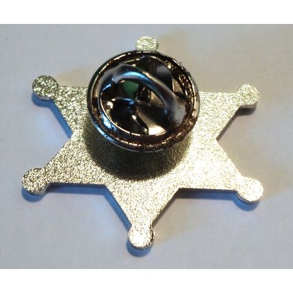 Metal DEPUTY Sheriff Wild West Cowboys & Indians Law Enforcement Badge 25mm