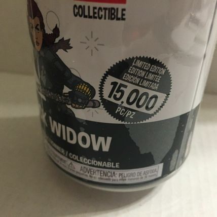 2021 Virtual Wondercon Marvel Avengers Black Widow Funko Soda Can Figure
