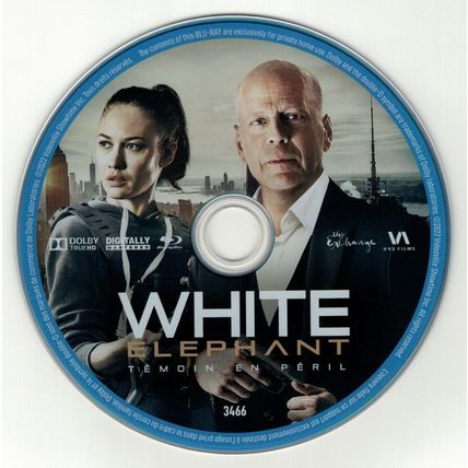 White Elephant (Blu-ray disc) 2022 Bruce Willis, Olga Kurylenko, John Malkovich