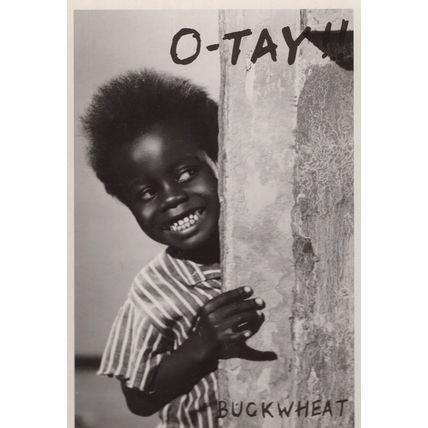 Buckwheat O-Tay Smiling African American Boy Comic Postcard