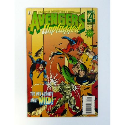 Avengers Unplugged #2 Marvel Comics The Day Gravity Went Wild NM- 1995