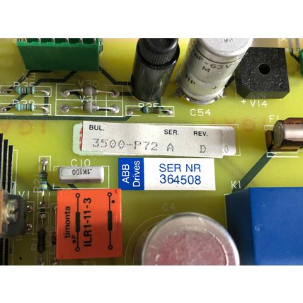 ALLEN BRADLEY 3500 P72, PWR SUPPLY, SAFT 172, 3500-P72 A D, 5761385-8G,ES