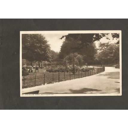 Postcard Hampshire Southampton St Andrews Park