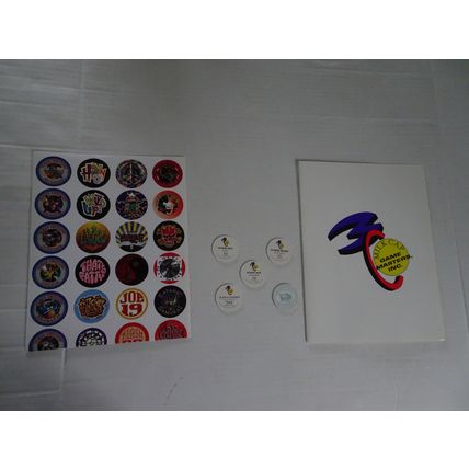Milk Cap - Power Slammer Caps, Jurassic Dyno Promo Poster 1992