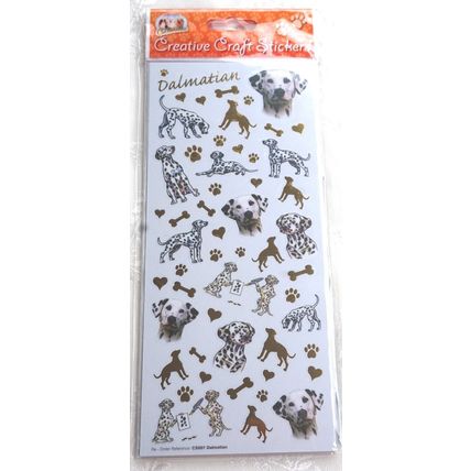 Dog breed craft stickers many breeds available 29 designs peel and stick