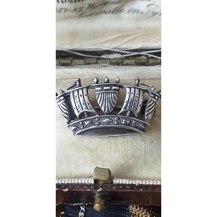 Antique Vintage Edwardian Early 1900-s Ship Sales Design Pin Brooch- Very Rare!