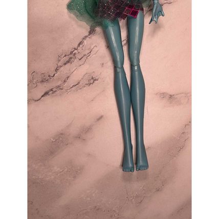 Monster High 13 Wishes Lagoona Blue Doll 2013 Yellow Hair Strapless Dress BBV48