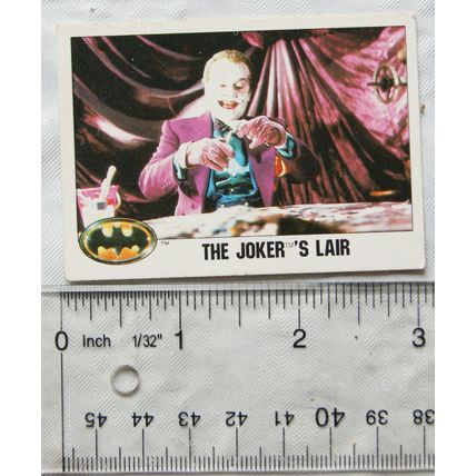 1989 Topps Batman card No.60 - The Joker's Lair