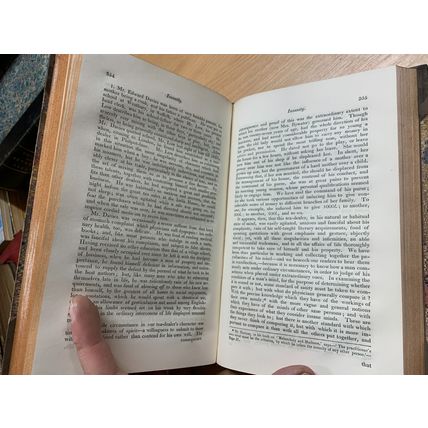 RARE* 1830 "THE QUARTERLY REVIEW" VOL 42 JAN & MARCH 1830 ANTIQUE BOOK (P4) AA