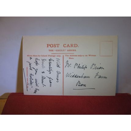 THE IVY HOUSE, CIRENCESTER PARK, , GLOUCESTERSHIRE used antique postcard =