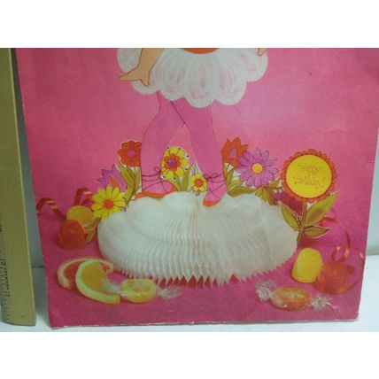 Vintage Hallmark Twinkles Centerpiece Pop Up Girls Ballet Dance 1980s