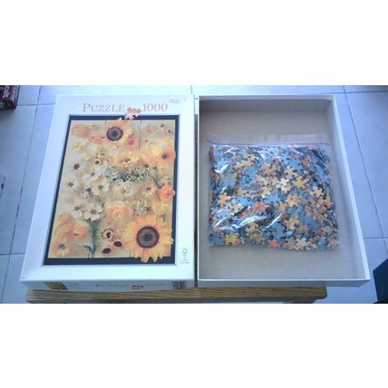 YELLOW FLOWERS Jigsaw Puzzle (1000 Piece) Innovakids