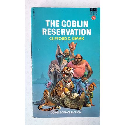 The Goblin Reservation by Clifford D. Simak (Corgi vintage fantasy sci-fi 1971)
