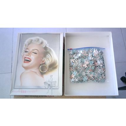 MARILYN MONROE Jigsaw Puzzle (500 Piece) Waddingtons (1987)