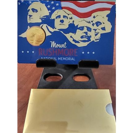 1/1000 Oz Gold Collectible MOUNT RUSHMORE Coin 3000 Francs Chad