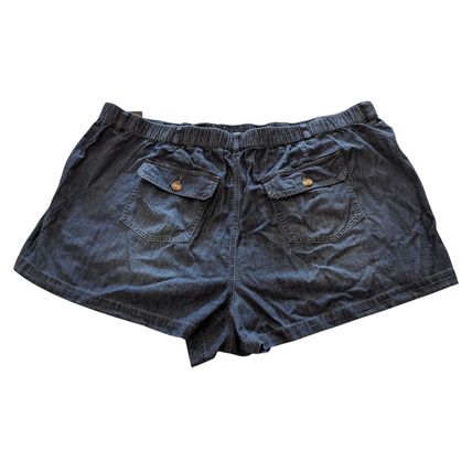 Torrid Denim Jean Shorts Womens XXL Blue 100% Cotton 4 Pockets Leisure Vacation