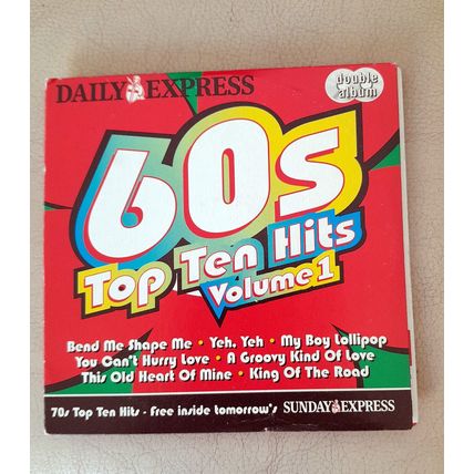 Top Ten Hits (Volume 1 & 2) : Double Promotionanal CD from the Daily Express