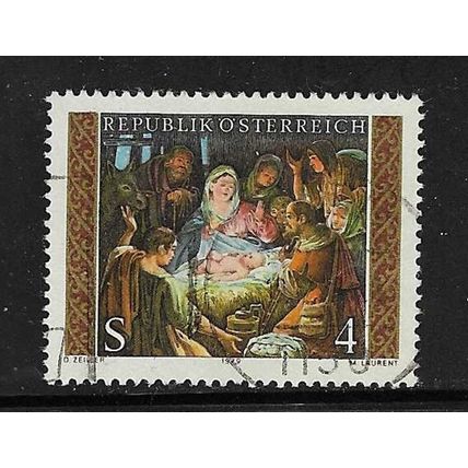 AUSTRIA 1979 CHRISTMAS 4s USED SG1859