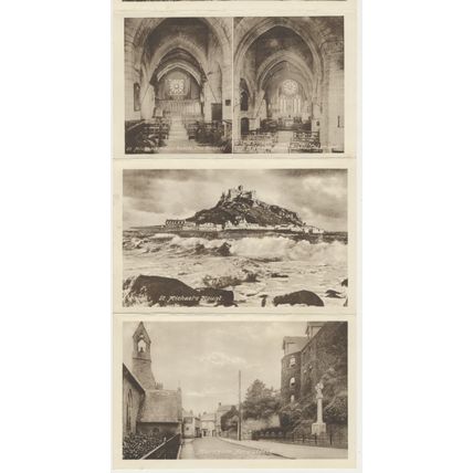 ST. MICHAELS MOUNT & MARAZION early 20th C. Frith Photo Letter Card