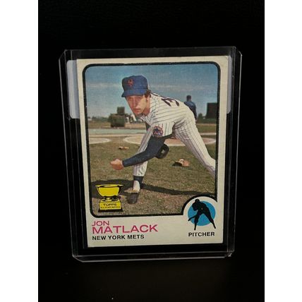 Jon Matlack #55 | 1973 Topps Baseball Trading Card