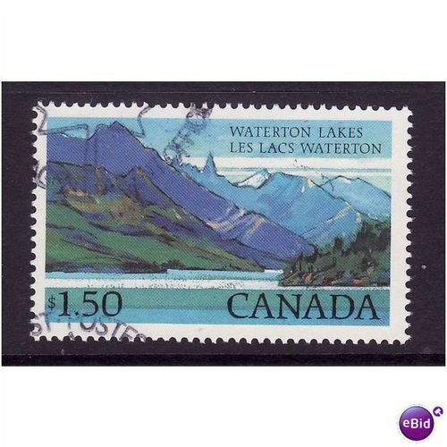 CANADA 1982 $1.50 WATERTON LAKES SG 884c FINE USED