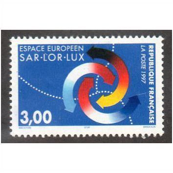 FRA 1997 F 'SAR-LOR-LUX- REGION' FINE USED (EBID10895)